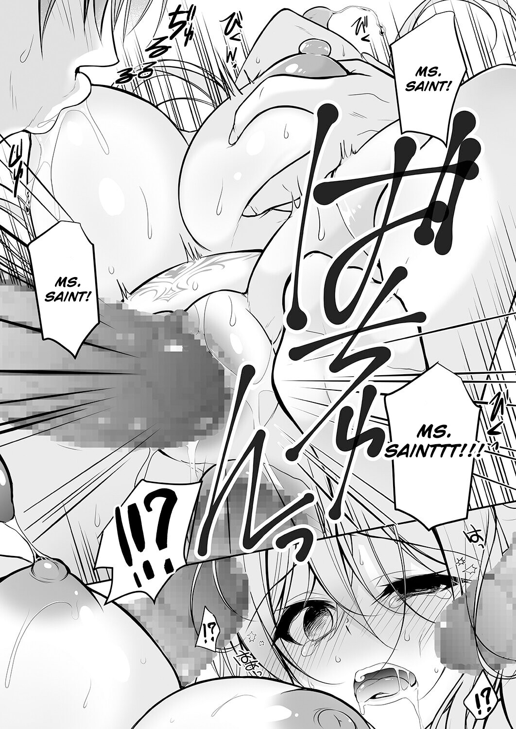 Hentai Manga Comic-Isekai Gangrape ~brainwashed saint is happy to change her job to become a meat toilet~-Read-38